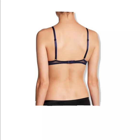 NWT Free People Triangle Bra Underwire Navy 34C - Picture 2 of 11